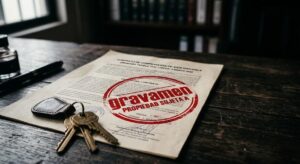 Gravamen compraventa propiedad sobre casa en venta con documentos legales