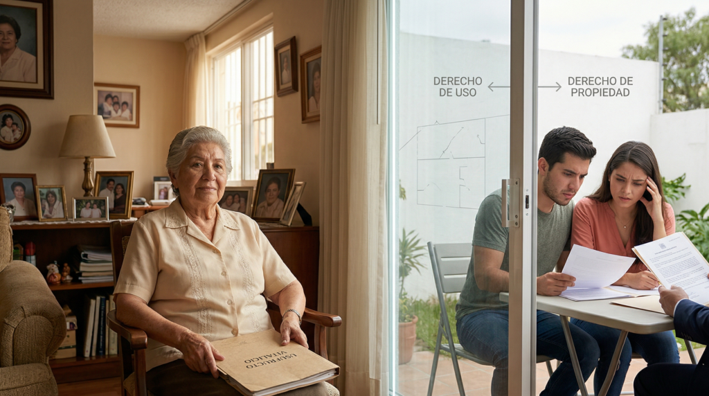 Comprar inmueble con usufructo concepto de propiedad con derechos limitados
