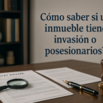 Consultoría legal para detectar invasión o posesionarios en inmuebles