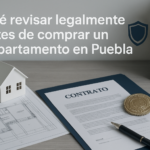Abogado asesorando en la revisión legal para compra de departamento